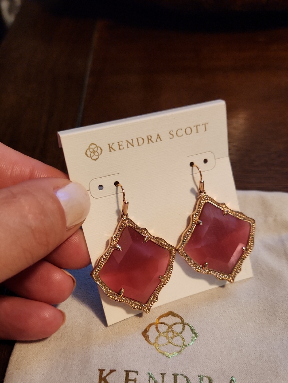 Kendra Scott Kirsten Drop Earrings - Picture 3 of 3